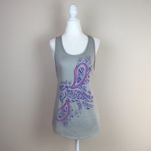 Spirit Of The Sky Graphic Racerback Tank Top